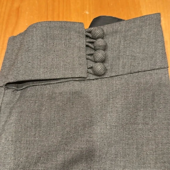 Wide Leg  Gray Pants - Picture 2 of 7